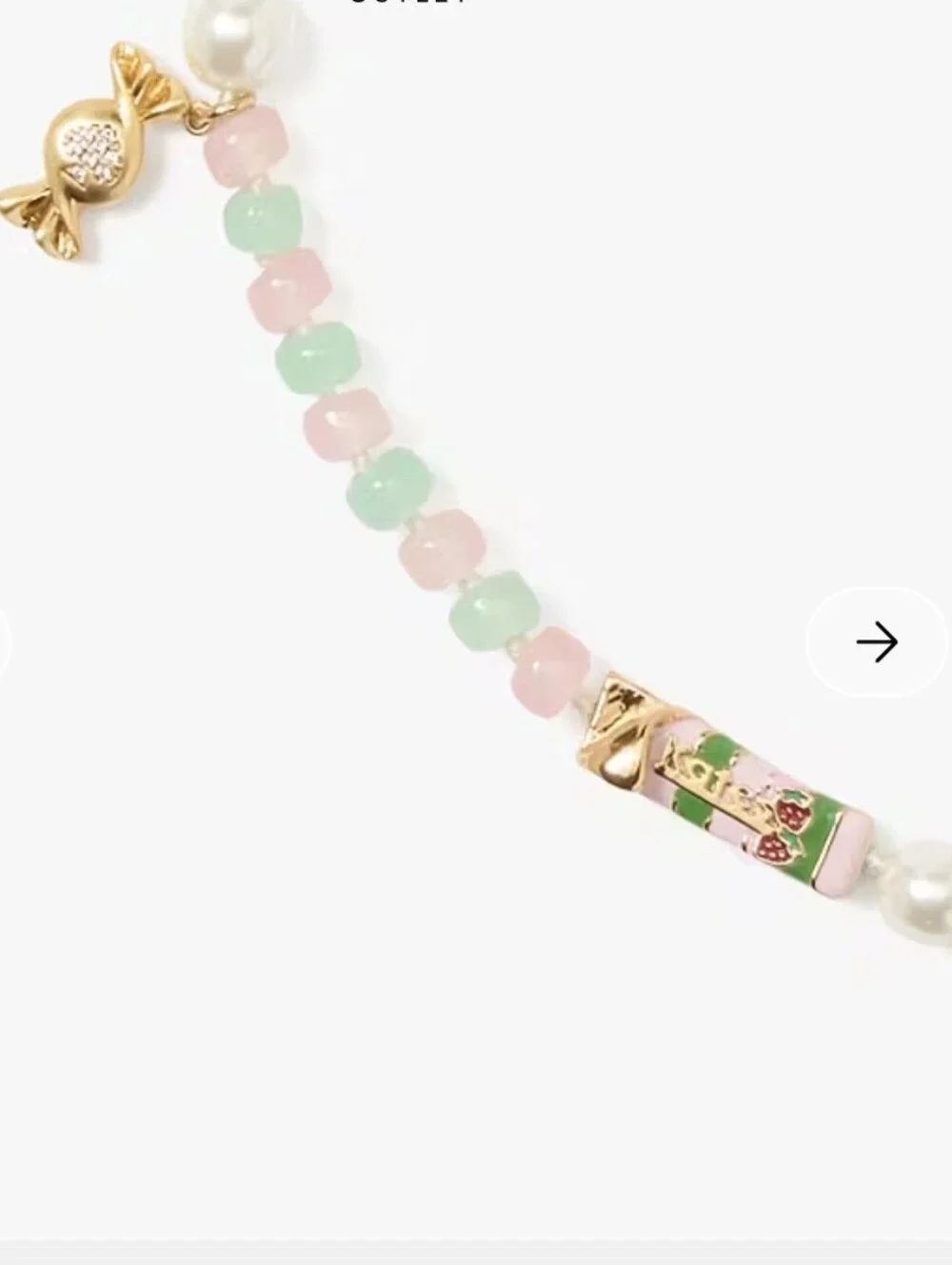 NWT! Kate Spade Treat Yourself Candy Charm Necklace